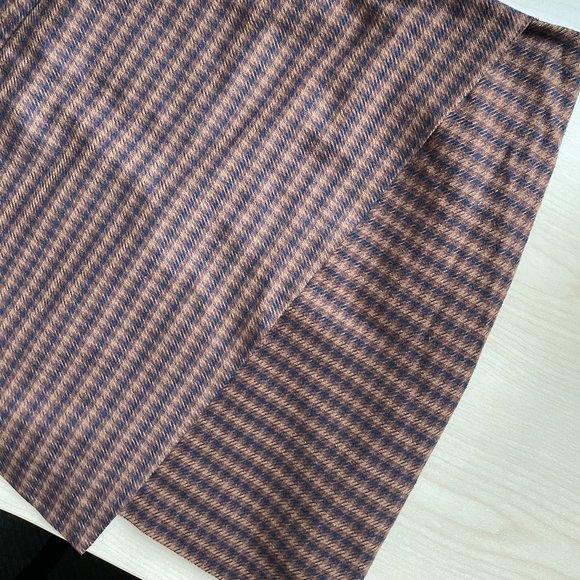 Check Tweed A-Line Skirt - Picture 4 of 5